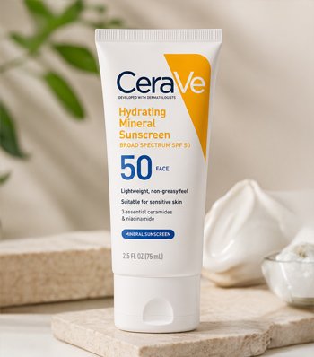 CeraVe Hydrating Mineral Sunscreen