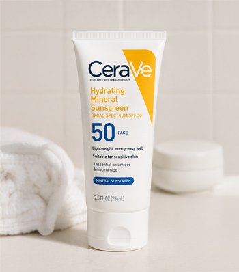 CeraVe Hydrating Mineral Sunscreen