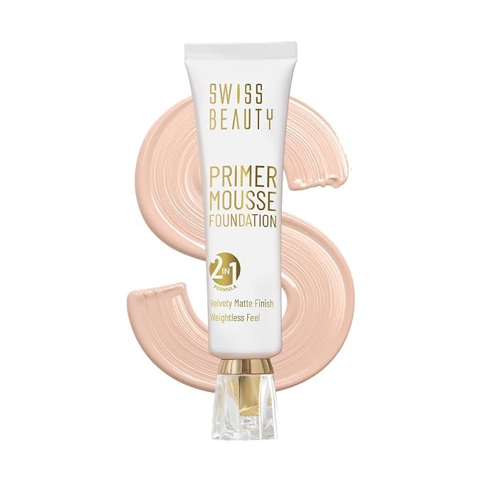 Swiss Beauty Primer Mousse Foundation